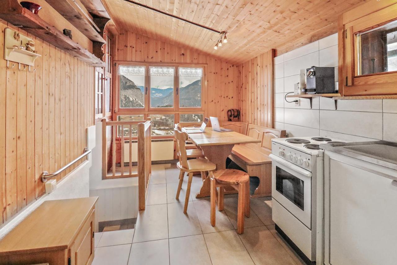 Charmant Chalet Dans La Montagne Proche De Verbier Sembrancher Ngoại thất bức ảnh